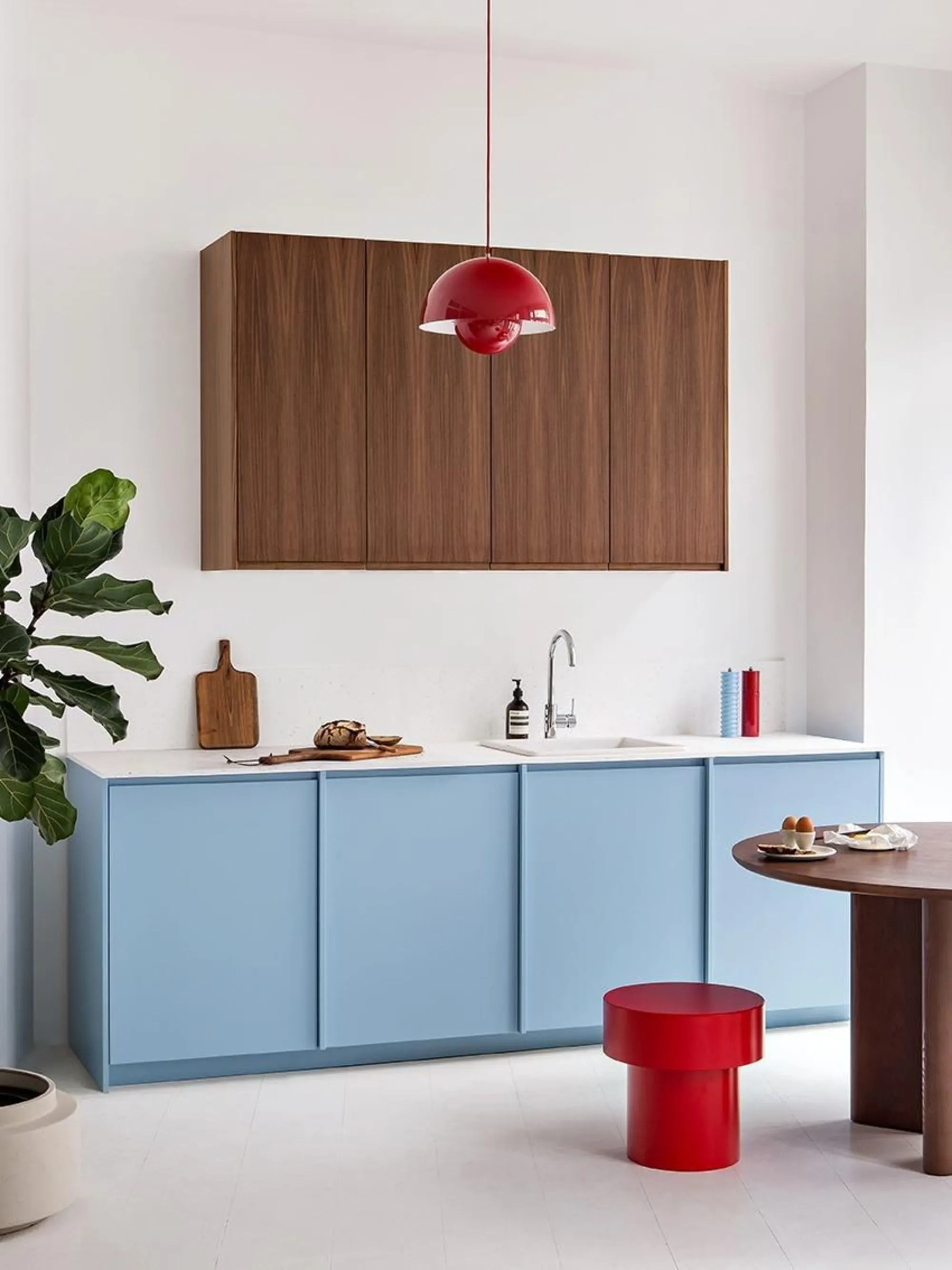 Cuisine Bleu et Bois, Plum Living